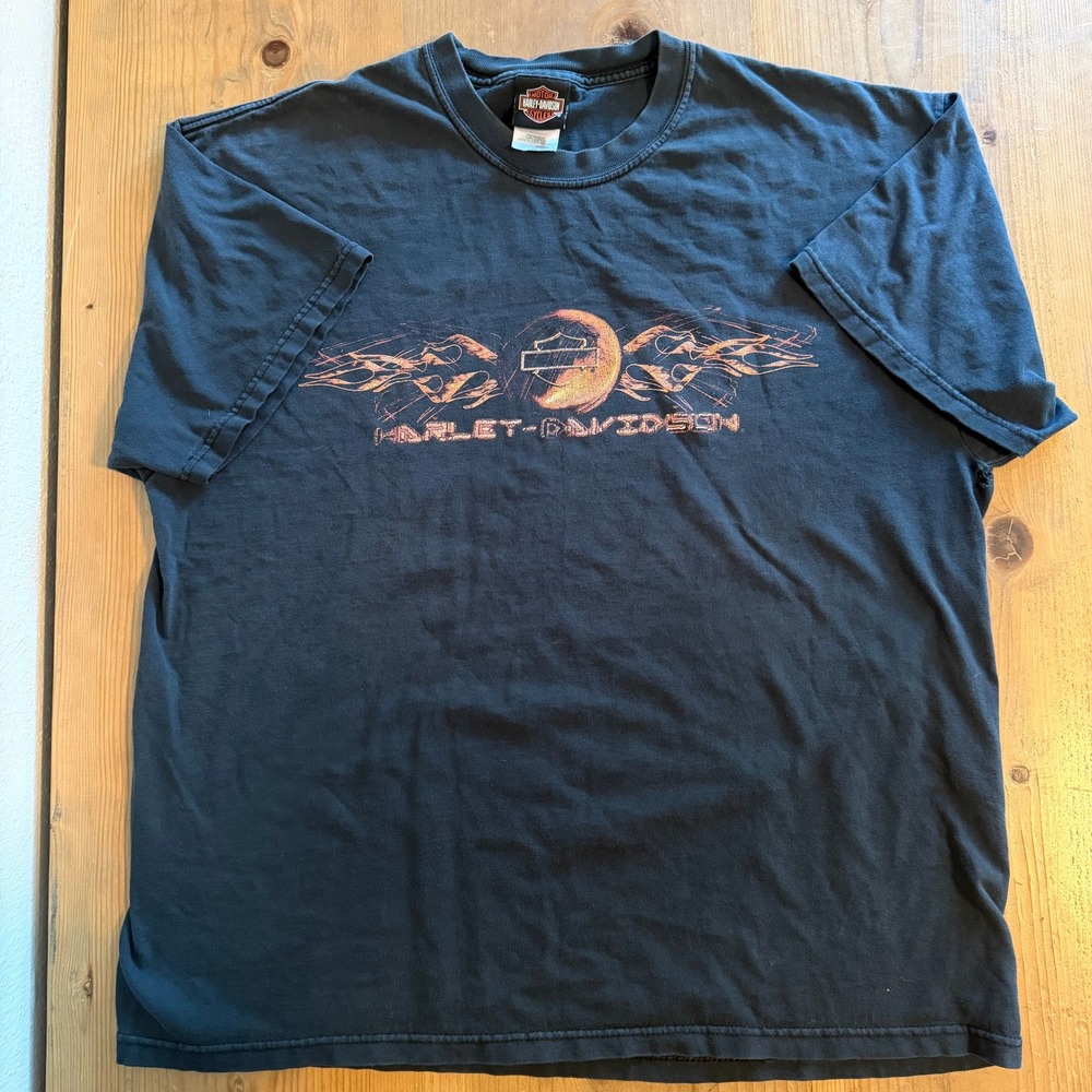 Vintage Harley Davidson Myrtle Beach SC Shirt Mens XL Hanes Beefy Black